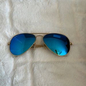 Mens Ray-Ban aviator sunglasses